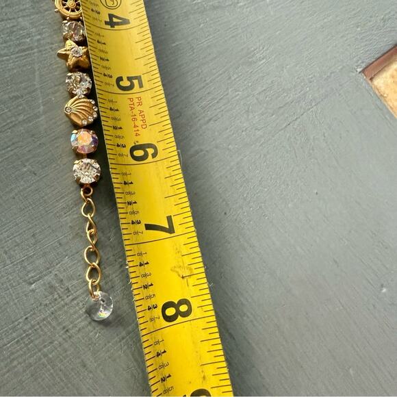 Sabika LIKE Gold Tone Nautical Seashell Bracelet - Picture 4 of 9